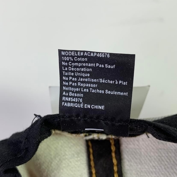 Distressed Denim Ball Cap Embroidered Rose Adjustable Hat - Picture 7 of 7